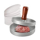 🍔 Burger Press with Wooden Handle – Perfect Patties Made Easy 🔥
