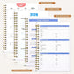 📅 2026–2030 Five-Year Planner – Keep Every Year on Track ✨