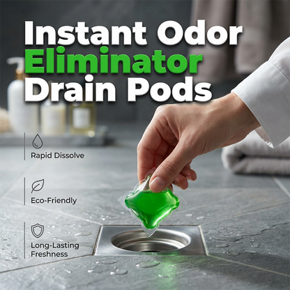 🏡 Drain Odor Eliminator Pods – Freshen Drains With One Drop