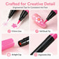 💅 24-Color Dual-Tip Nail Art Pens – Easy DIY Nail Designs