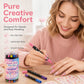 💅 24-Color Dual-Tip Nail Art Pens – Easy DIY Nail Designs