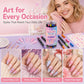 💅 24-Color Dual-Tip Nail Art Pens – Easy DIY Nail Designs