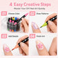 💅 24-Color Dual-Tip Nail Art Pens – Easy DIY Nail Designs
