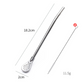 🥤 2-in-1 Stainless Steel Straw Spoon – Stir, Sip & Filter Easily ✨