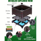 🌱 DIY Raised Garden Bed Planter – Build Your Perfect Growing Space💧