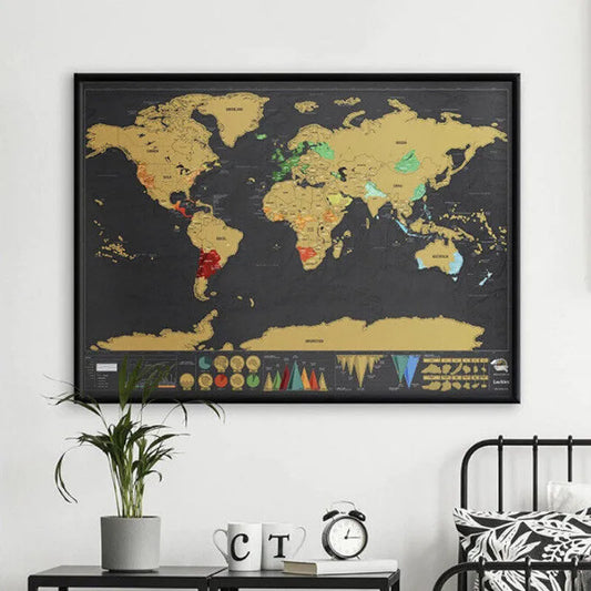 🌍 Turn Your Travels Into A Beautiful Memory Map ✨