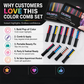 🌈 Temporary Hair Color Comb – Create Fun Highlights In Minutes ✨