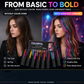 🌈 Temporary Hair Color Comb – Create Fun Highlights In Minutes ✨