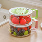 Multi-Functional Kitchen Drain Basket with Lid