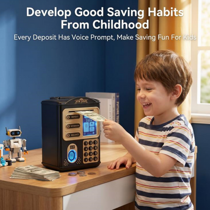 🏦 Kids ATM Piggy Bank – A Fun Way To Learn Saving & Money Skills 💰