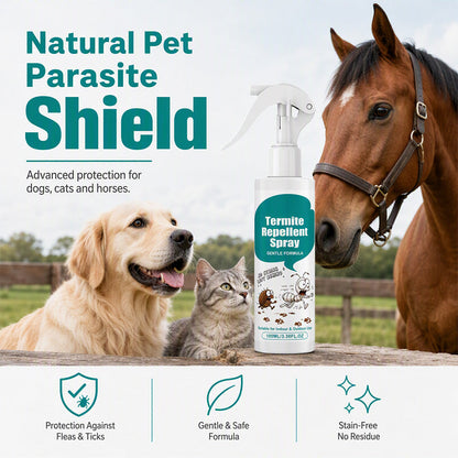 🐾 Pet Flea & Tick Repellent Spray – Natural Protection For Dogs, Cats & More 🌿
