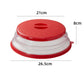 🍽️ 2-in-1 Microwave Food Cover – Splash Guard & Leftover Storage Lid ✨