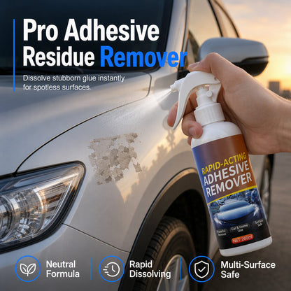 🧴 Glue Remover Spray – Effortlessly Remove Sticky Residue Without Damage ✨