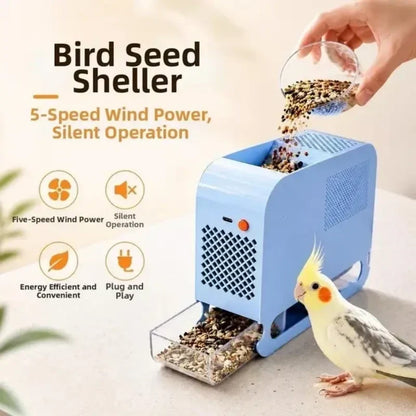 🐦 Bird Seed Cleaner – Quickly Remove Empty Husks for Cleaner Feed 🎨