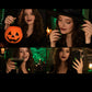 🎃 Halloween Glow Nail Wraps – Waterproof Luminous Gel-Style Manicure ✨