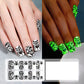 🎃 Halloween Glow Nail Wraps – Waterproof Luminous Gel-Style Manicure ✨