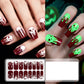 🎃 Halloween Glow Nail Wraps – Waterproof Luminous Gel-Style Manicure ✨