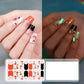 🎃 Halloween Glow Nail Wraps – Waterproof Luminous Gel-Style Manicure ✨