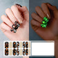 🎃 Halloween Glow Nail Wraps – Waterproof Luminous Gel-Style Manicure ✨