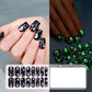 🎃 Halloween Glow Nail Wraps – Waterproof Luminous Gel-Style Manicure ✨