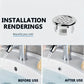 🚿 Sink Overflow Hole Cover – Instantly Hide Unsightly Sink Openings ✨