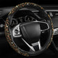👑 Rhinestone Steering Wheel Cover – Add Sparkle to Your Drive