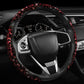 👑 Rhinestone Steering Wheel Cover – Add Sparkle to Your Drive
