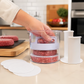 Kitchen Burger Patty Maker with Separator Discs