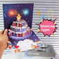 🎂 3D Pop-Up Birthday Card – Surprise Them With Music, Lights & Birthday Magic ✨