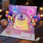 🎂 3D Pop-Up Birthday Card – Surprise Them With Music, Lights & Birthday Magic ✨