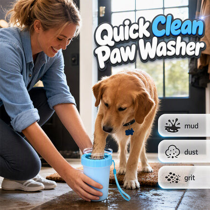 🐾 Portable Paw Washer – Clean Muddy Paws Before They Reach Your Home ✨