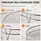 Stackable Stainless Steel Air Fryer Rack