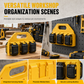 🔋 Power Tool Battery Holder – 6-Slot Double-Sided Portable Organizer