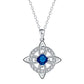 ☘️ Celtic Knot Birthstone Necklace – Personalized Elegance for Every Look