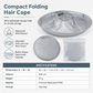 Hair Cutting Cape – Keep Loose Hair Off Floors & Clothes