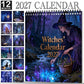 🔮 2027 Witches Calendar – Mystical Fantasy Wall Decor