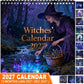 🔮 2027 Witches Calendar – Mystical Fantasy Wall Decor