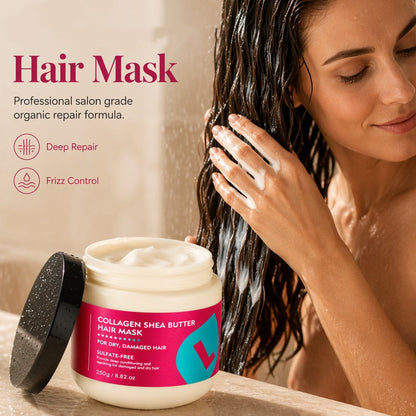 💆‍♀️ Hair Repair Mask – Intense Moisture & Smooth Frizz Control
