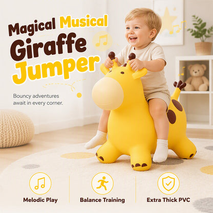 🧸 Kids Giraffe Hopper – Fun Bouncing Toy for Balance & Active Play