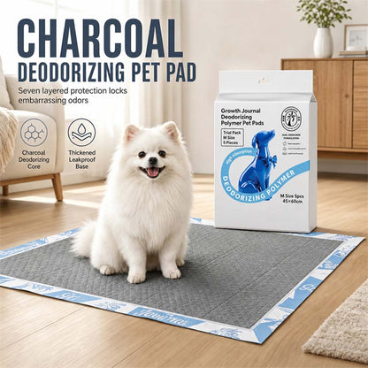 ✨ 7-Layer Charcoal Pet Pads – Quick-Dry Pads for Cleaner Floors🍃