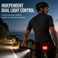 🚴 Dual-Light Bike Safety Set – 180° Visibility & Waterproof Design