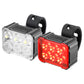 🚴 Dual-Light Bike Safety Set – 180° Visibility & Waterproof Design