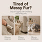 🐱 2-in-1 Cat Self Grooming Brush – Interactive Feather Toy