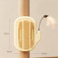 🐱 2-in-1 Cat Self Grooming Brush – Interactive Feather Toy