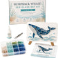 🌊 Ocean Sea Glass Mosaic Kit – Creative DIY Coastal Home Decor