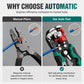 🔧 Automatic Wire Stripper – 3-in-1 Cutting, Stripping & Crimping