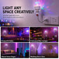 RGB LED Rotating Crystal Magic Ball Stage Light