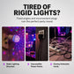 RGB LED Rotating Crystal Magic Ball Stage Light