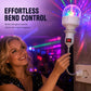 RGB LED Rotating Crystal Magic Ball Stage Light