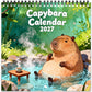 📅 2027 Capybara Calendar – Cute Monthly Fun & Cheerful Decor